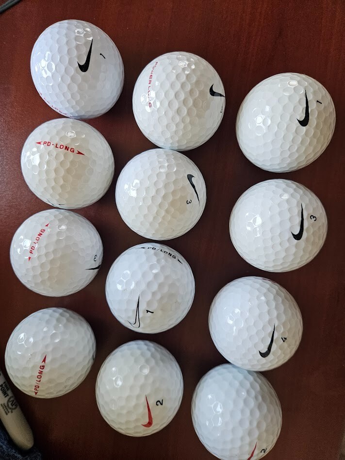Ball Markers Nike Pd Long Golf Balls For Sale Nike PD Long Golf Balls
