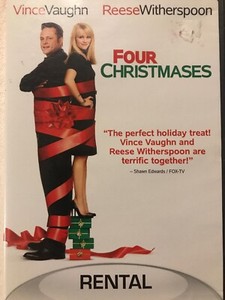 Set of 2 christmas movies dvd vince vaughn fred claus & four Four christmases dvd 4 Christmas Great Holiday Movie FUN Hilarious