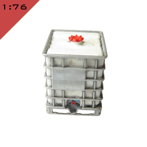 IBC Tank 1000l Container 1:32, 1:43, 1;50, 1:76, 1:148 Scale O, OO N gauge model - Picture 29 of 41