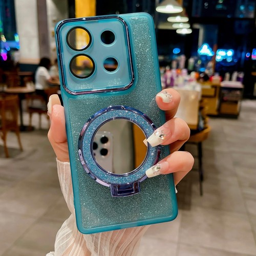 New Mirror Glitter Bracket Phone Case For Motorola Moto Edge 40 G32 E14 G85 S50 - Picture 15 of 16