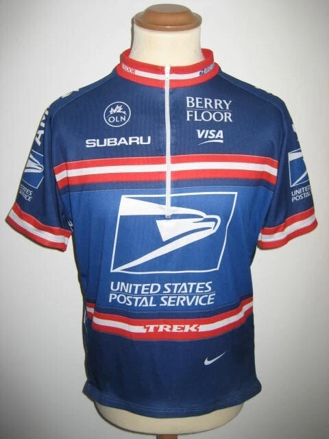 US POSTAL SERVICE (c)-TREK-MONTGOMERY 1997 WIELERSHIRT - Ton Merckx Wielershirts - Rondreis door de wereld van wielershirts