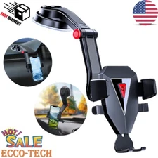 NEW Car Mobile Phone Holder Gravity Windshield Suction Mount Stand For Universal