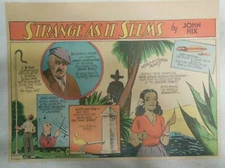 Strange As It Seems: Mexican Century Plant, Earthworms by Hix from 8/11/1940