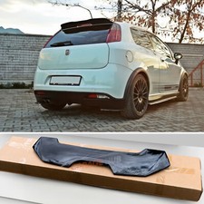 ✨Spoiler Alettone Vetroresina per Fiat Grande Punto / EVO / Abarth Nero Lucido