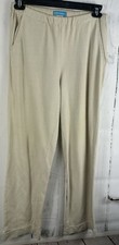 Fresh Produce XS Ivory Pull-On 100 Cotton Pocketed Pants