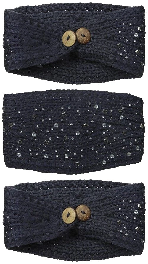 Черные однотонные шарфы и палантины с бисером для женщин