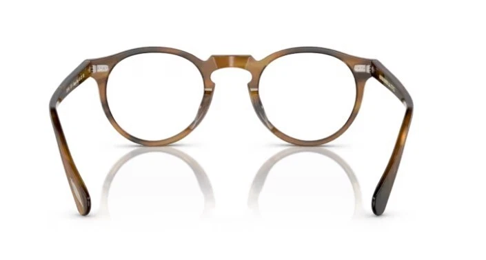 Gafas unisex redondas Oliver Peoples 0OV5186 Gregory Peck 1011 Raintree Foto 4 de 4