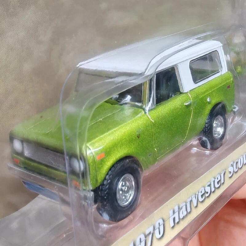 1/64 1970 International Harvester Scout Utility Trailer Car Model Toy Greenlight - Image 4 of 4