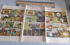 Lot of 3 Star Trek by Sherman DiVono & Ron Harris, Sunday comic Strips 1981