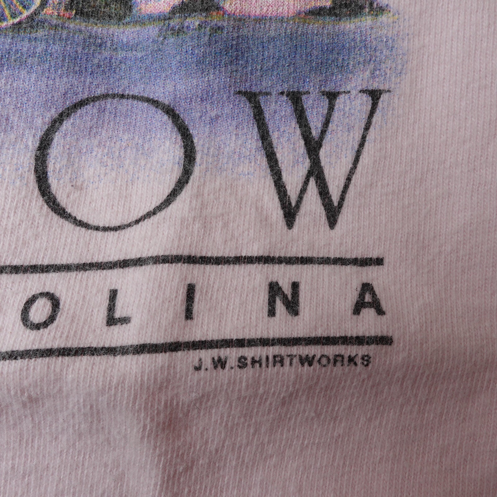 FILA T shirt vintage anni 90 Rainbow Row Charleston South Carolina Beefy T shirt taglia 2XL