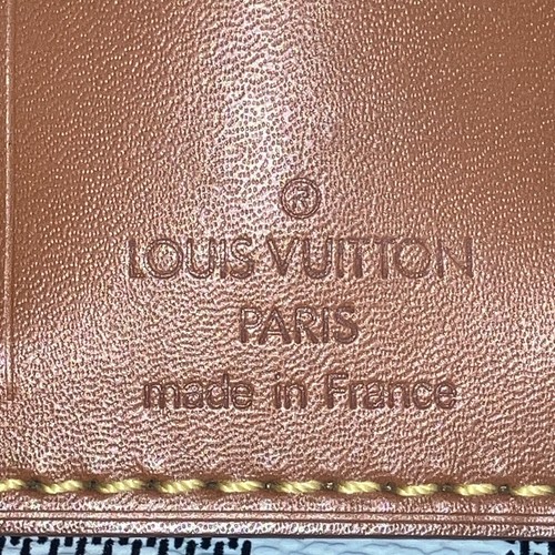 Authentic LOUIS VUITTON Large Brown Name Tag & Poignet W/ Gold Hardware set. - Picture 11 of 14