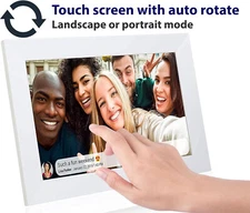 9.7-Inch Digital Smart Picture Frame with WiFi, HD IPS Screen, 16GB Storage US