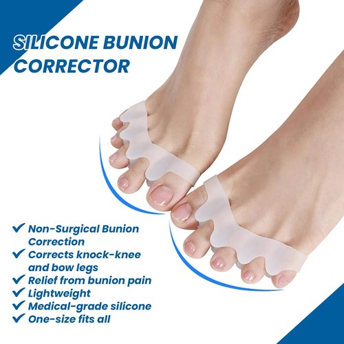 Toe Separator Correction Hallux Valgus Corrector Silicone Orthopedic Hammer Se - Picture 6 of 11