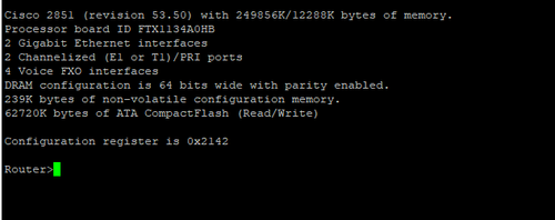 Cisco 2851 CISCO2851-SRST/K9 1x VIC2-4FXO 2x PVDM2-48 1x VWIC2-2MFT-T1/E1 Router - Picture 2 of 13
