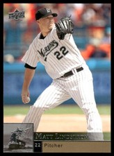 Matt Lindstrom 2009 Upper Deck Florida Marlins