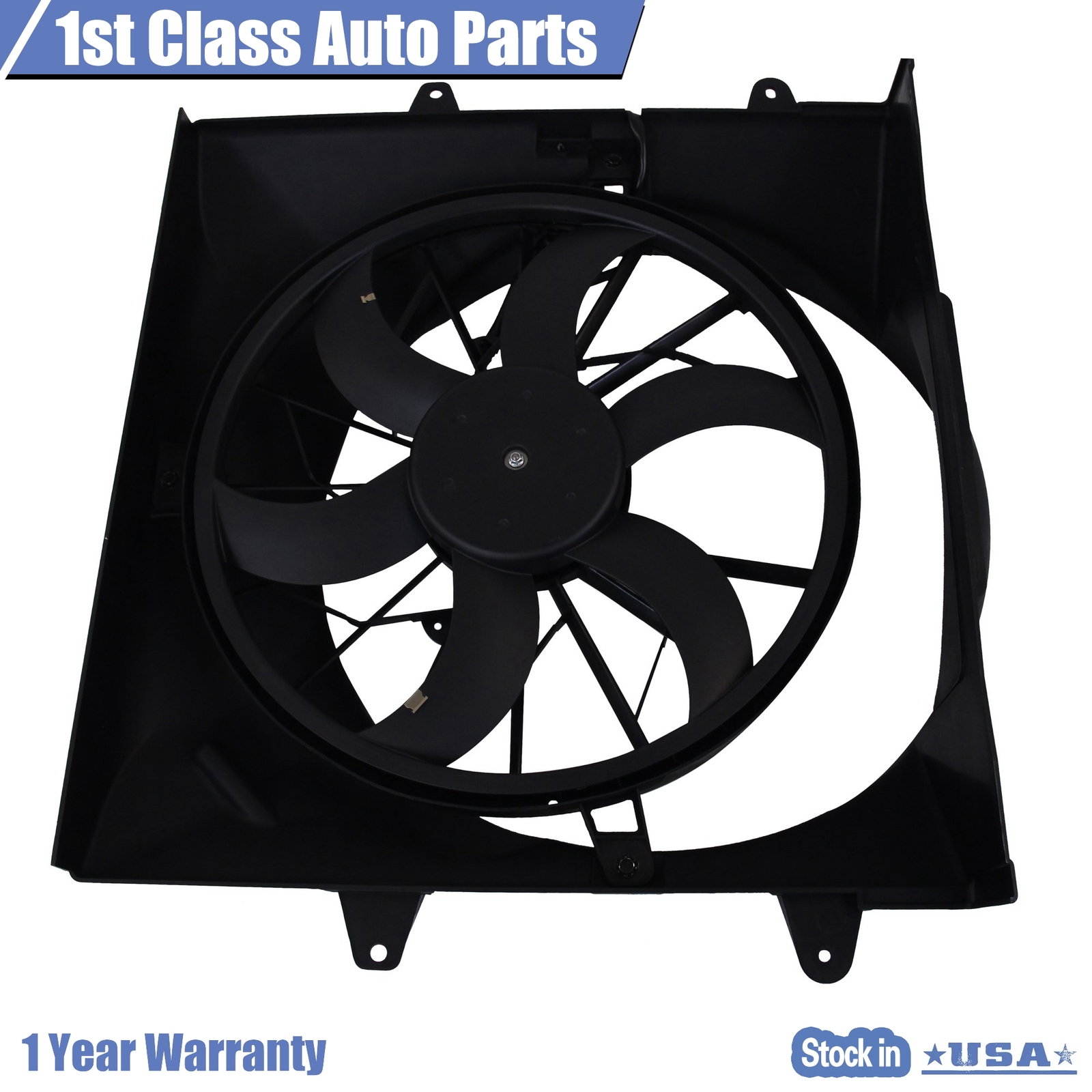 Radiator Cooling Fan & Shroud Assembly for Jeep Grand Cherokee 9903