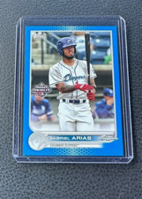 2022 Topps Pro Debut Gabriel Arias Blue Parallel 100/150