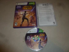 XBOX 360 VIDEO GAME KINECT STAR WARS W CASE MICROSOFT STUDIOS LUCASARTS POTF 