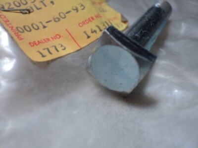 プロフ確認　１７，１８，４７，４９，５１，4K3 1974-87 KAWASAKI KZ 305 400 440 REAR SPROCKET FITTING BOLT NOS OEM