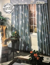 McCall's Sewing Booklet 8918 Window Treatments Curtains Shades Valances