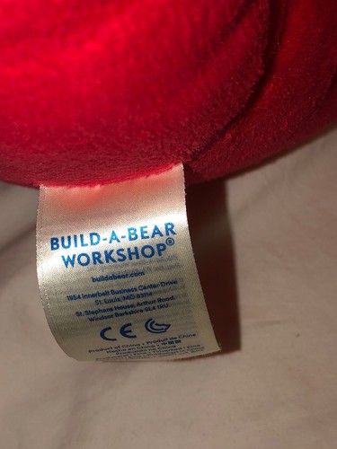 Build a Bear Workshop How To Train Your Dragon Hookfang Retired 16" Red Plush - Picture 5 of 9