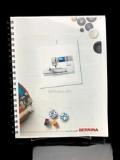 Bernina 560 Owners Manual User Guide Instructions COLOR Copy Reprint