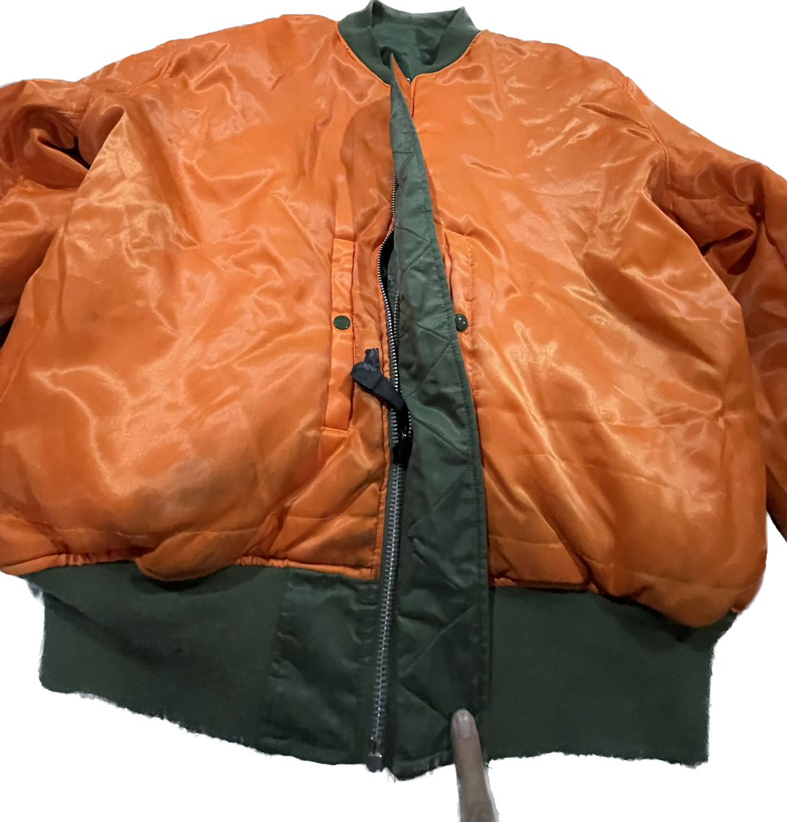 KNOX ARMORY ALPHA MA-1 フライトジャケット USAF 00s Alpha Industries 