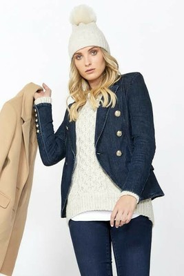 decjuba denim blazer