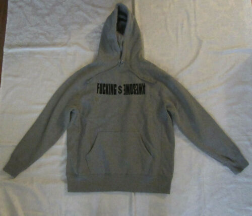 F*cking Awesome FA tonaler Hoodie grau grau grau Größe L Large Jason Dill Supreme - Bild 1 von 9