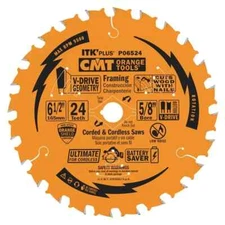 CMT ITK Plus 6-1/2" Carbide Tipped Blade 