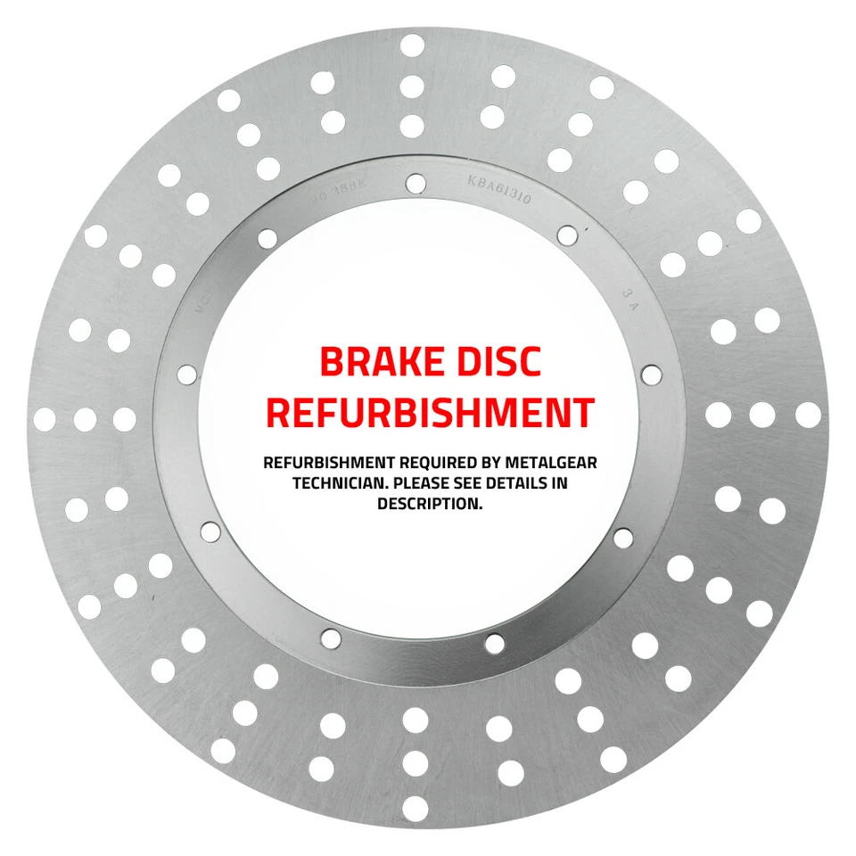 Disco de freno delantero izquierdo para Suzuki GS 550 T 1981-1981 Foto 2 de 4