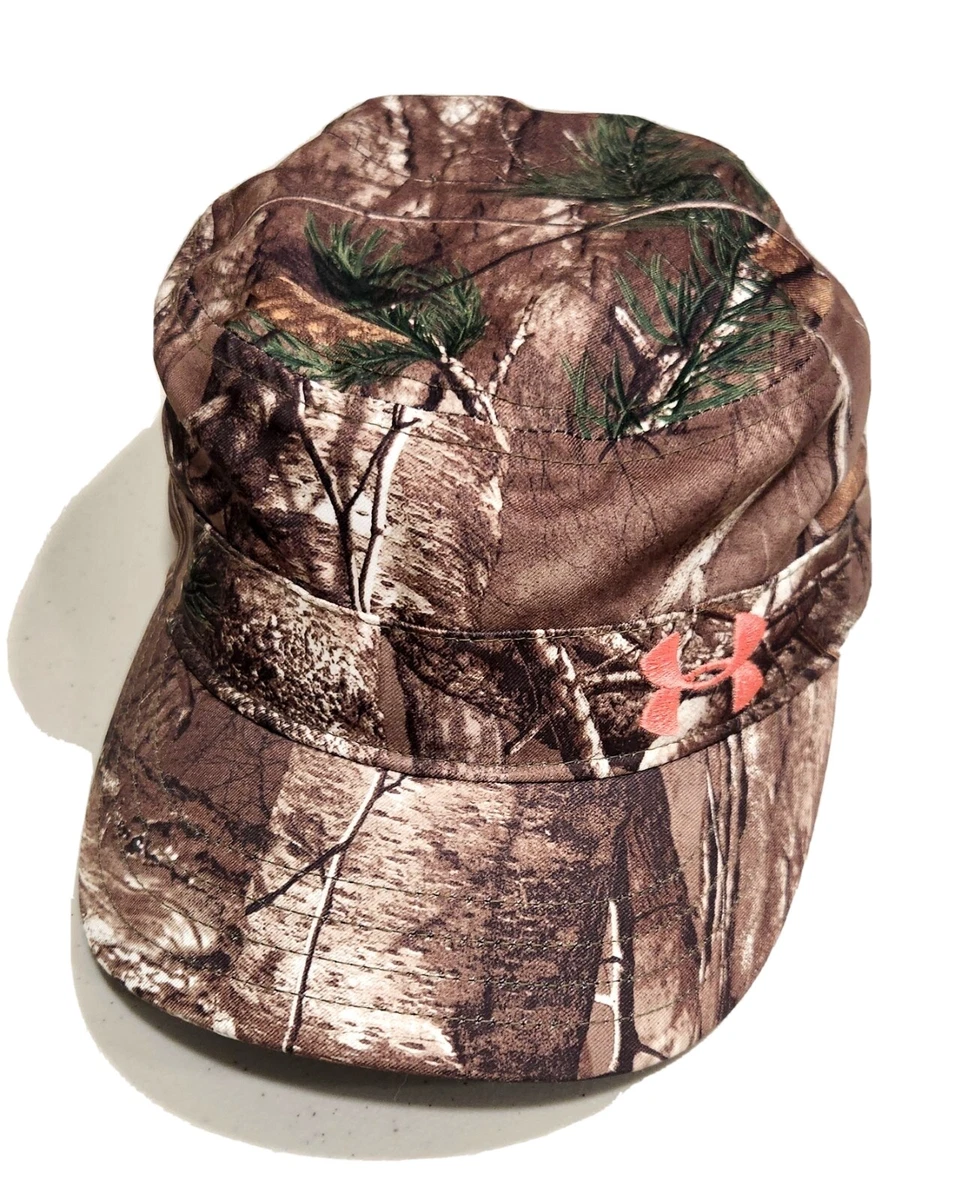 Pink under armour camo hat sales