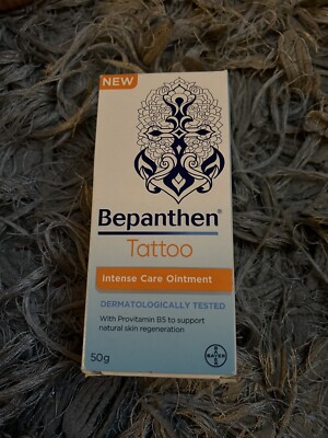 Bepanthen Tattoo ultimative Intensivpflegesalbe - 50g. Premium Qualität Erholung
