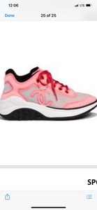 tenis chanel feminino rosa