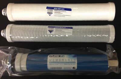 RO Filter Set With Membrane for Culligan AC15,AC30,LC50,H3 RO (3PC)