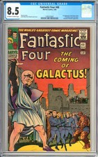 Fantastic Four #48 High Grade 1st App. Silver Surfer Marvel Comic 1966 CGC 8.5