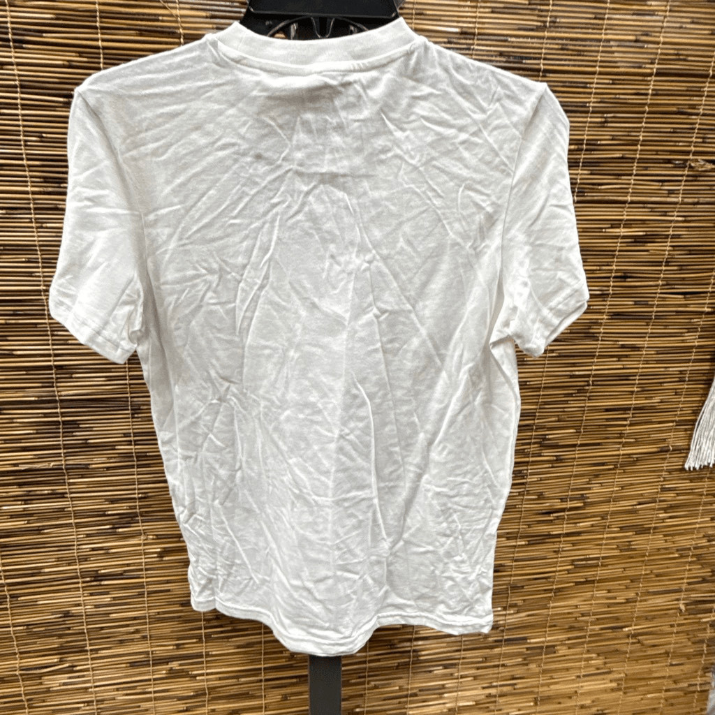 Adidas Women S Americana Logo T-Shirt White Size Small thumbnail 3