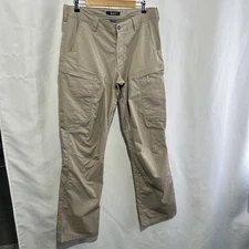 511 Tactical Pants Mens 36 X 34 Khaki Tan Apex Stretch 74434 5.11