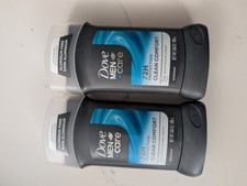 Dove Men care 72-Hour Clean Comfort Moisturizing Deodorant Stick, 3oz, Pack of 2