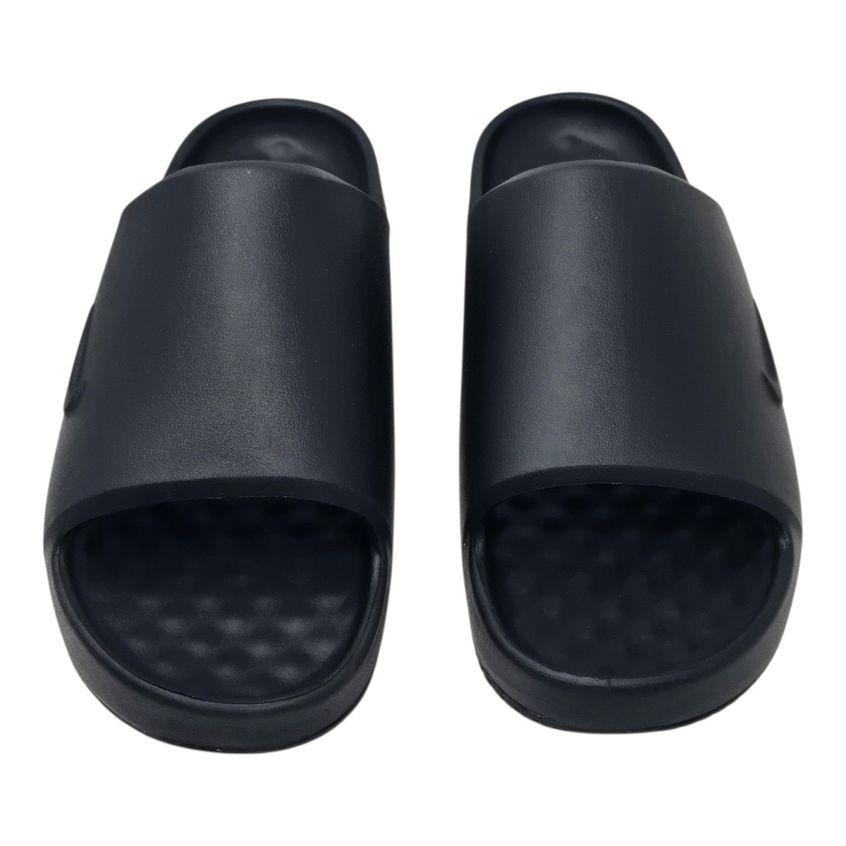 MENS NIKE CALM 2.0 SLIDES BLACK/BLACK-BLACK IB0183-001-SIZE 15 | eBay