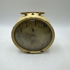 Vintage 1950s Smiths Tortoise and Hare alarm clock very rare 