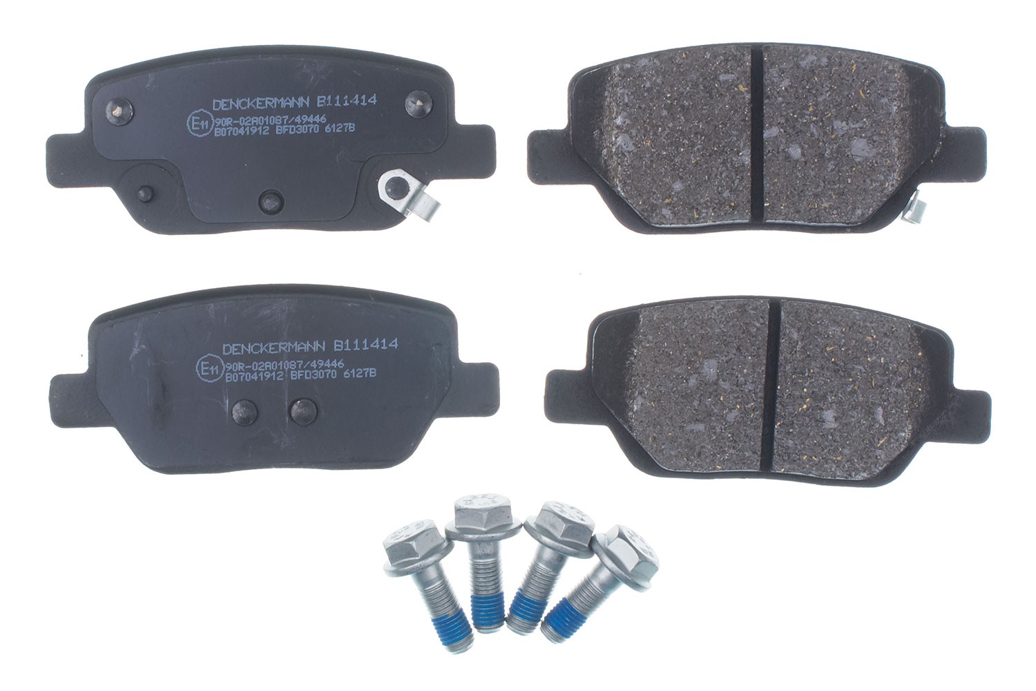 Fits DENCKERMANN FILTRY B111414 BRAKE PADS