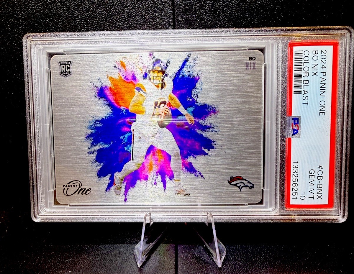 BO NIX 2024 Panini One COLOR BLAST GEM MT 10 #CB-BNX