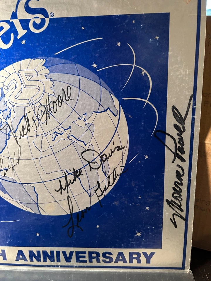 SIGNED AUTOGRAPHED The Platters - 25th Anniversary LP Vinyl Record Soul - Image 3 of 4