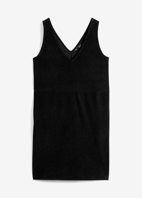 Neu Kleid Gr. 40/42 Schwarz Sommerkleid Mini-Dress Freizeitkleid Casualkleid