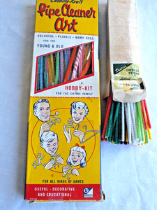 Chenille Kraft decorative 12" PIPE CLEANER Art colorful+ 6" Dexter's