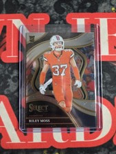 2023 Panini Select - Club Level Riley Moss #222 (RC)