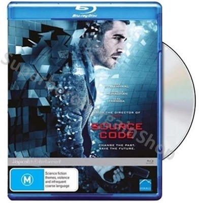 Source Code (Blu-ray, 2011) Region B (Jake Gyllenhaal, Vera Farmiga, Michelle