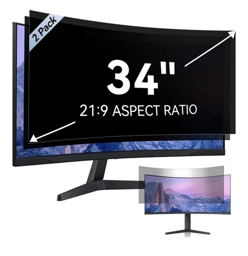 BRAND NEW IN BOX - 34" privacy screen for 21:9 aspect ratio. Blue Light protect