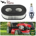 Air Filter + Spark Plug Kit For Troy-Bilt Walk-Behind Mower TB110 TB115 TB200 US